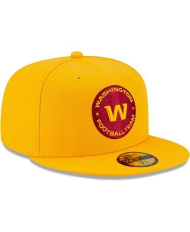 Men's Montgomery Biscuits New Era Gold Authentic Collection Alternate Logo  59FIFTY Fitted Hat