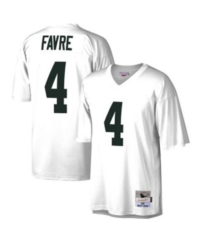 Mitchell & Ness Men's Brett Favre Green Bay Packers Name & Number Mesh  Crewneck Top - Macy's