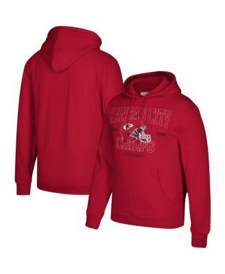 Youth Red Kansas City Chiefs Team Tie-Dye Pullover Hoodie