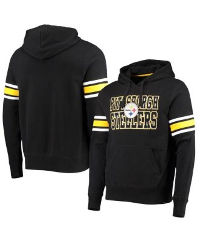 Pittsburgh Steelers '47 Shortstop Pullover Hoodie - Black