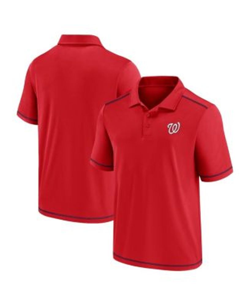 Nike Men's Washington Nationals Navy Logo Franchise Polo T-Shirt