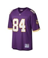 Men's Mitchell & Ness Randy Moss Purple/Gold Minnesota Vikings 1998 Split Legacy Replica Jersey