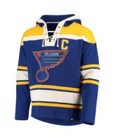 Men's Mitchell & Ness Brett Hull Blue St. Louis Blues Name & Number T-Shirt