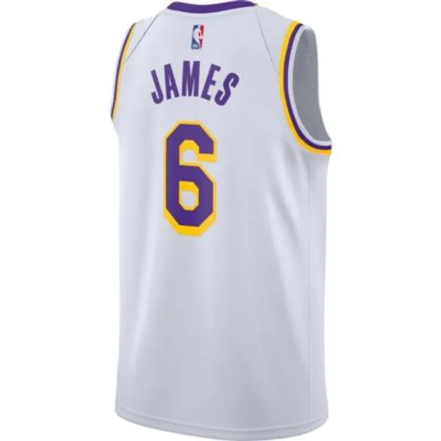 LeBron James Los Angeles Lakers Nike Youth 2021/22 City Edition Name &  Number Pullover Hoodie - Purple