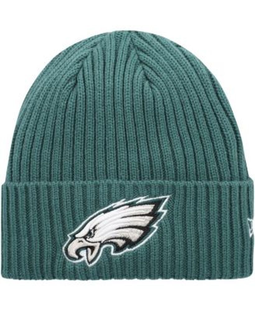 New Era Youth Boys Midnight Green Philadelphia Eagles Team Core Classic  Cuffed Knit Hat