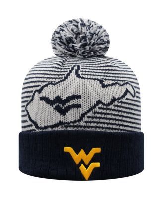 Lids Denver Broncos '47 State Line Cuffed Knit Hat with Pom - Navy