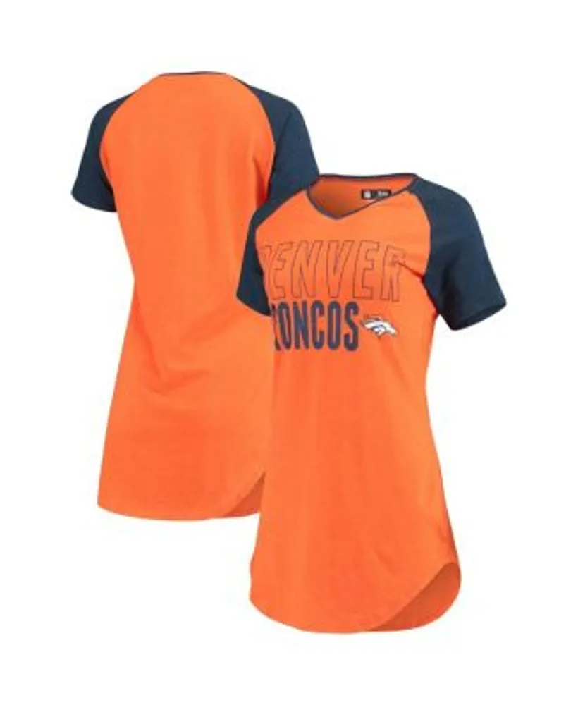 Denver Broncos Women's True Pride V-Neck T-Shirt - Orange