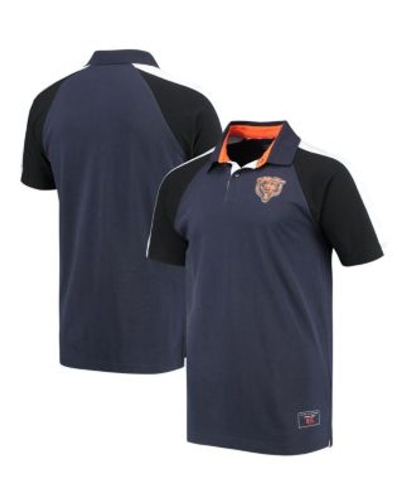 : Tommy Hilfiger Men's Navy/White Chicago Bears Holden Raglan  Polo : Sports & Outdoors