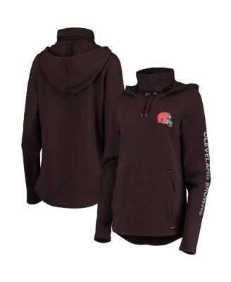 Nike Men's Cleveland Browns Sideline Therma-FIT Pullover Hoodie - Brown - M (Medium)