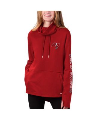 Nike Women's Pewter Tampa Bay Buccaneers Sideline Stack Performance  Pullover Hoodie