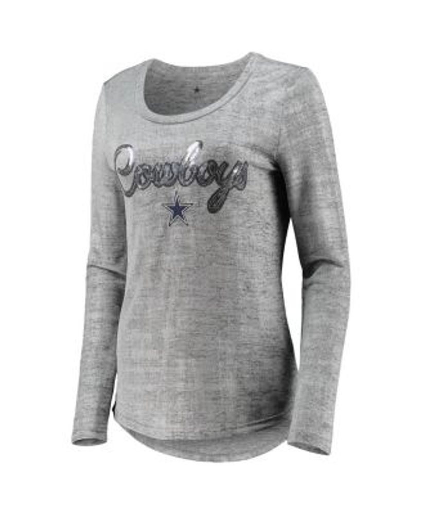 Women's Silver Lilly Long Sleeve T-Shirt