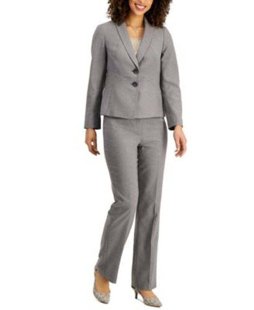 Le Suit Women's Seamed Pantsuit, Regular u0026 Petite Sizes | The Shops at  Willow Bend