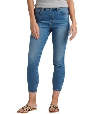 Women's Valentina High Rise Skinny Crop Pull-On Jeans