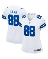 Nike Women's CeeDee Lamb Gray Dallas Cowboys Inverted Legend Jersey - Macy's