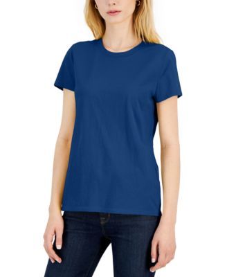 Women's Slim Fit Crewneck Top, Created for Macy's
