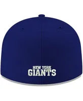 Men's New Era White New York Giants Omaha Throwback Low Profile