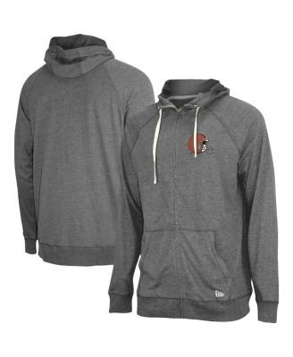 Men's NFL x Darius Rucker Collection by Fanatics Brown Cleveland Browns Raglan Full-Zip Hoodie Size: Medium