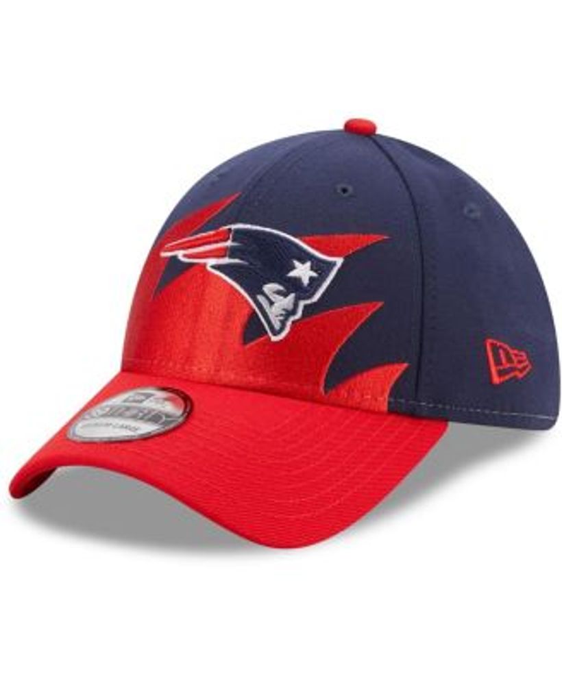 Men's New Era Red/Navy New England Patriots 2023 Sideline 39THIRTY Flex Hat