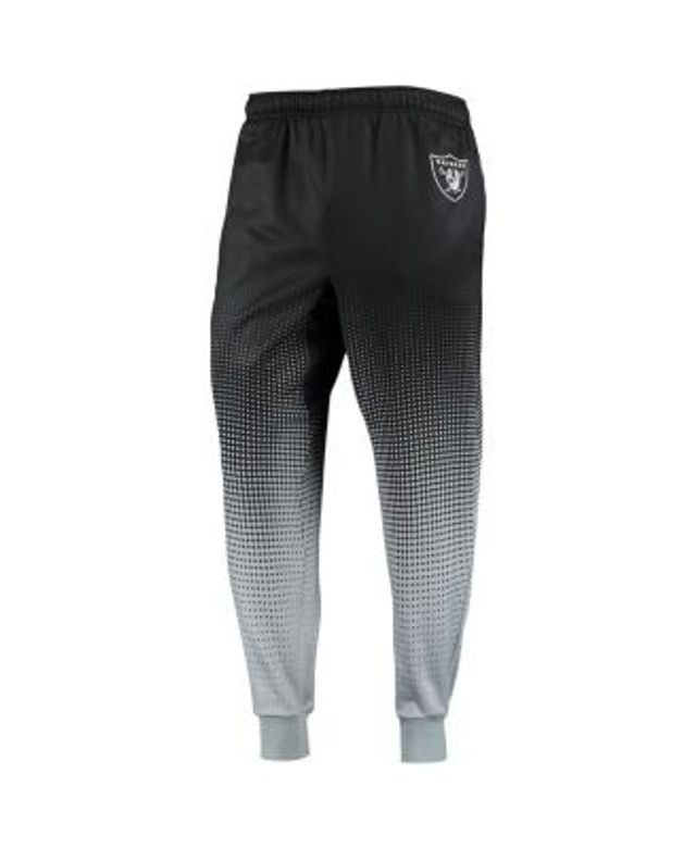 FOCO Men's Black Las Vegas Raiders Gradient Jogger Pants - Macy's