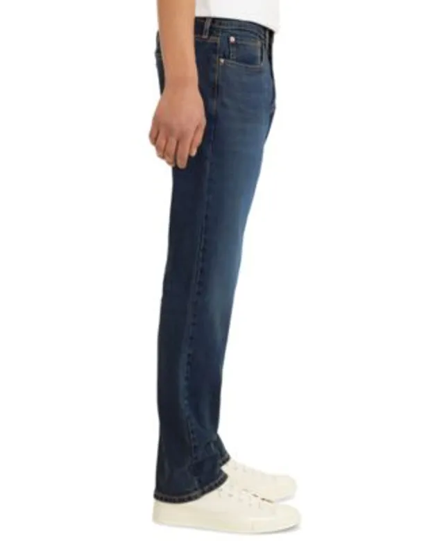 Calvin Klein Men's Straight-Fit Stretch Jeans - Macy's