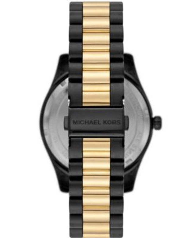 Michael Kors Men's Lexington Multifunction Two-Tone Stainless Steel  Bracelet Watch | Montebello Town Center