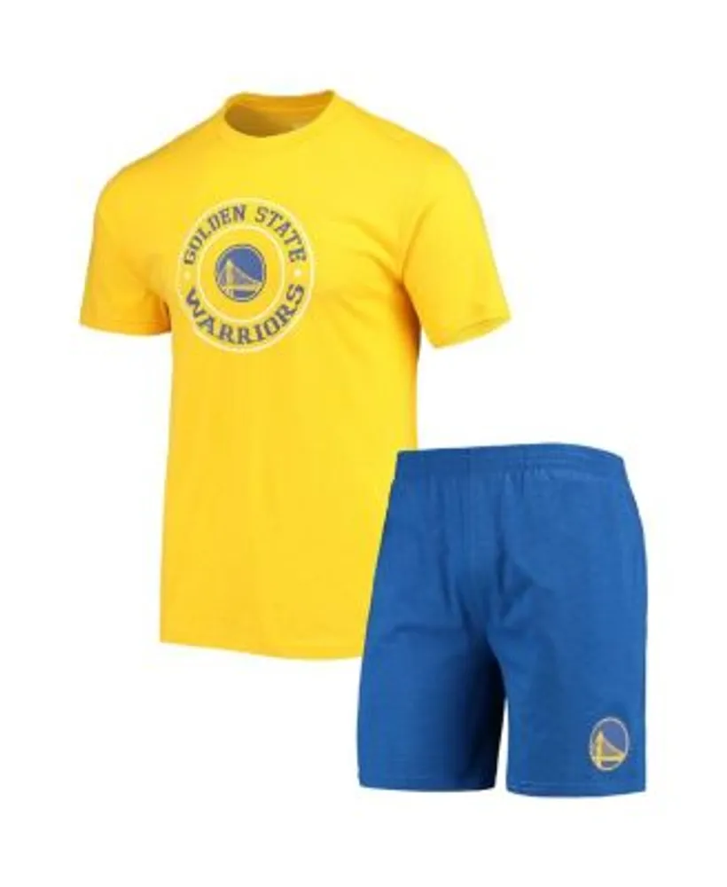 Los Angeles Dodgers Concepts Sport Meter T-Shirt and Shorts Sleep Set -  Charcoal/Royal