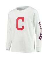 Youth Navy Cleveland Indians Cooperstown Collection Take the Lead T-Shirt