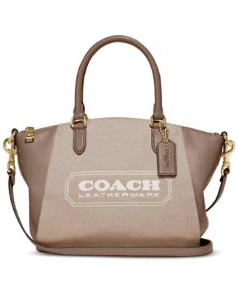 Badge Jacquard Elise Satchel