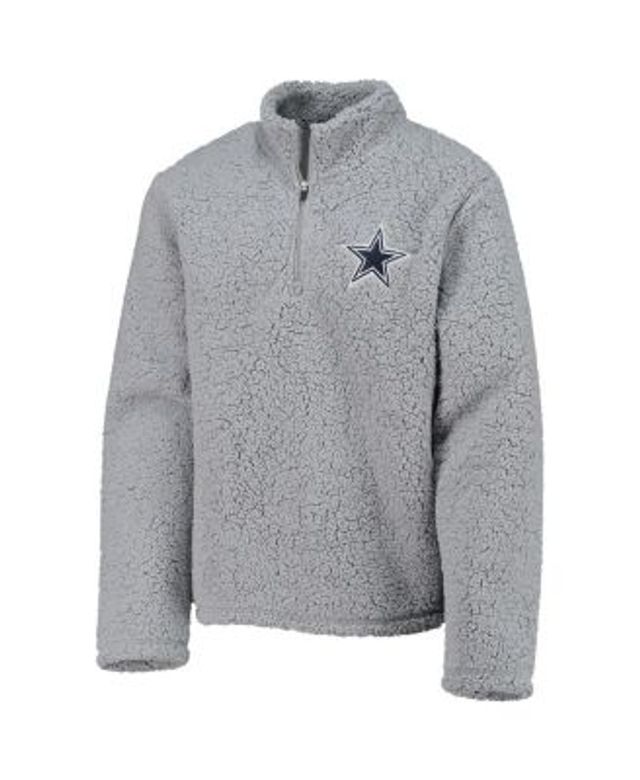 Women's New Era Cream Dallas Cowboys Sherpa Full-Zip Jacket