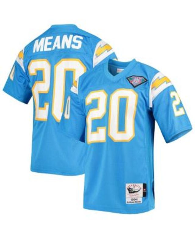 Men's Nike Kellen Winslow Powder Blue Los Angeles Chargers Game Retired  Player Jersey