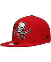 New Era Men's Black Tampa Bay Buccaneers Omaha Low Profile 59FIFTY Fitted  Team Hat