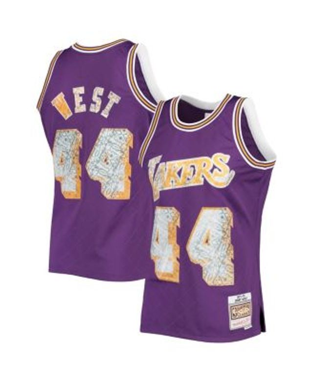 Los Angeles Lakers Road 1960-61 Jerry West Swingman Jersey - Royal