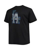 Men's Nike Mookie Betts Black Los Angeles Dodgers Black & White Name &  Number T-Shirt