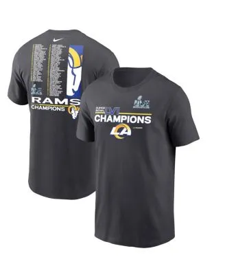 Men's Fanatics Branded Royal Los Angeles Rams Super Bowl LVI