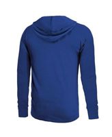 Men's Majestic Threads Mookie Betts Royal Los Angeles Dodgers Softhand Player Long Sleeve Hoodie T-Shirt