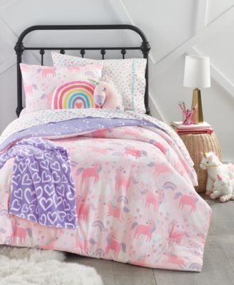 Unicorn Comforter Set, Created for Macy's