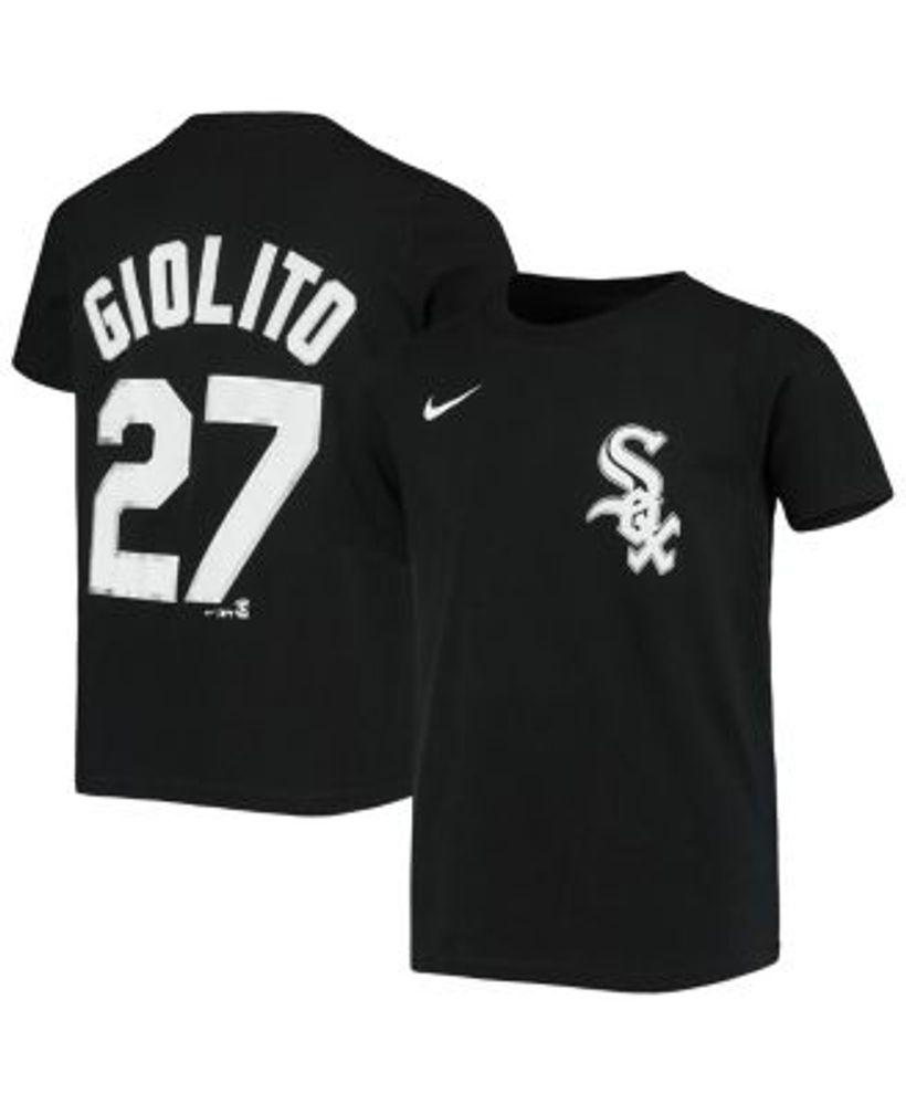 Nike Men's Eloy Jimenez Black Chicago White Sox City Connect Name