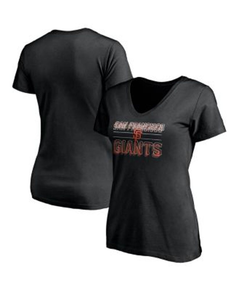 Women's Fanatics Branded Navy/Gray Detroit Tigers V-Neck T-Shirt