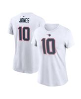 Youth Mac Jones Navy New England Patriots Player Name & Number T-Shirt