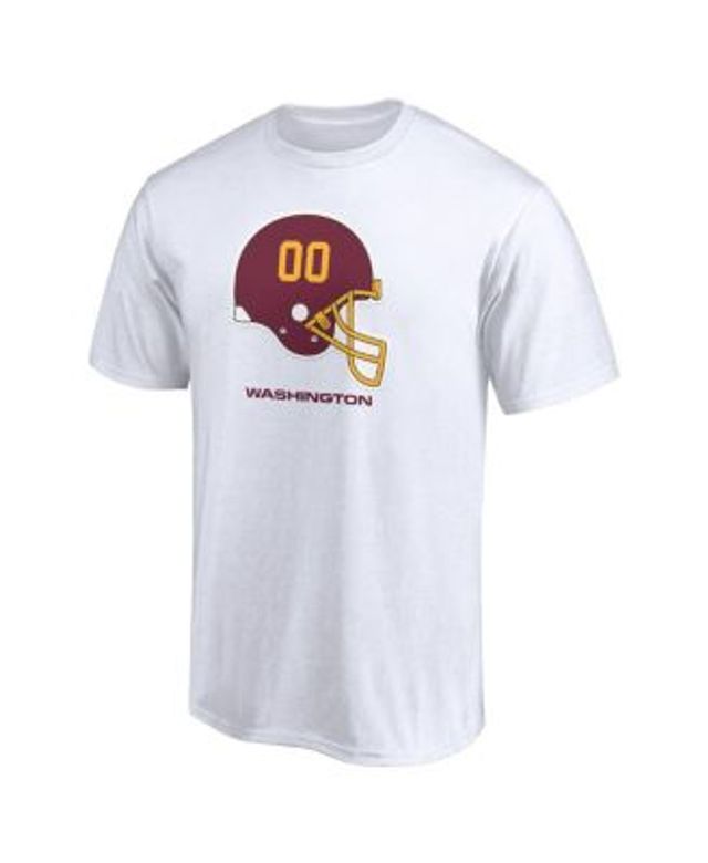 Men's Fanatics Branded Burgundy/Heathered Gray Washington Football Team  Colorblock T-Shirt