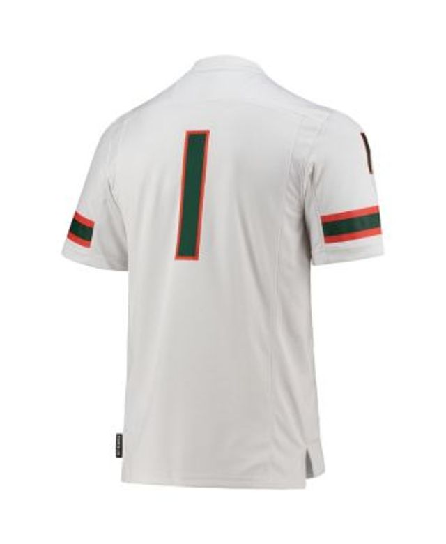 adidas Men's #23 White Miami Hurricanes Team Baseball Jersey - Macy's