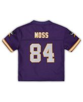 Mitchell & Ness Toddler Boys and Girls Randy Moss Purple Minnesota Vikings  1998 Retired Legacy Jersey