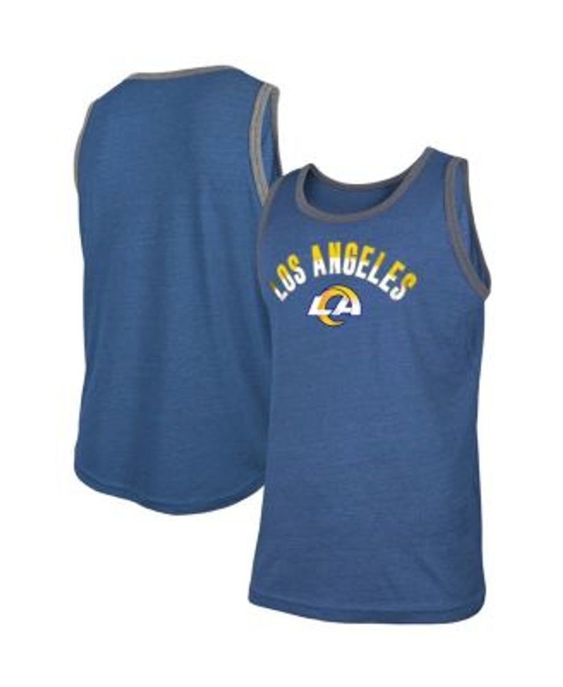 Men's Los Angeles Dodgers New Era Royal Team Muscle Tank Top