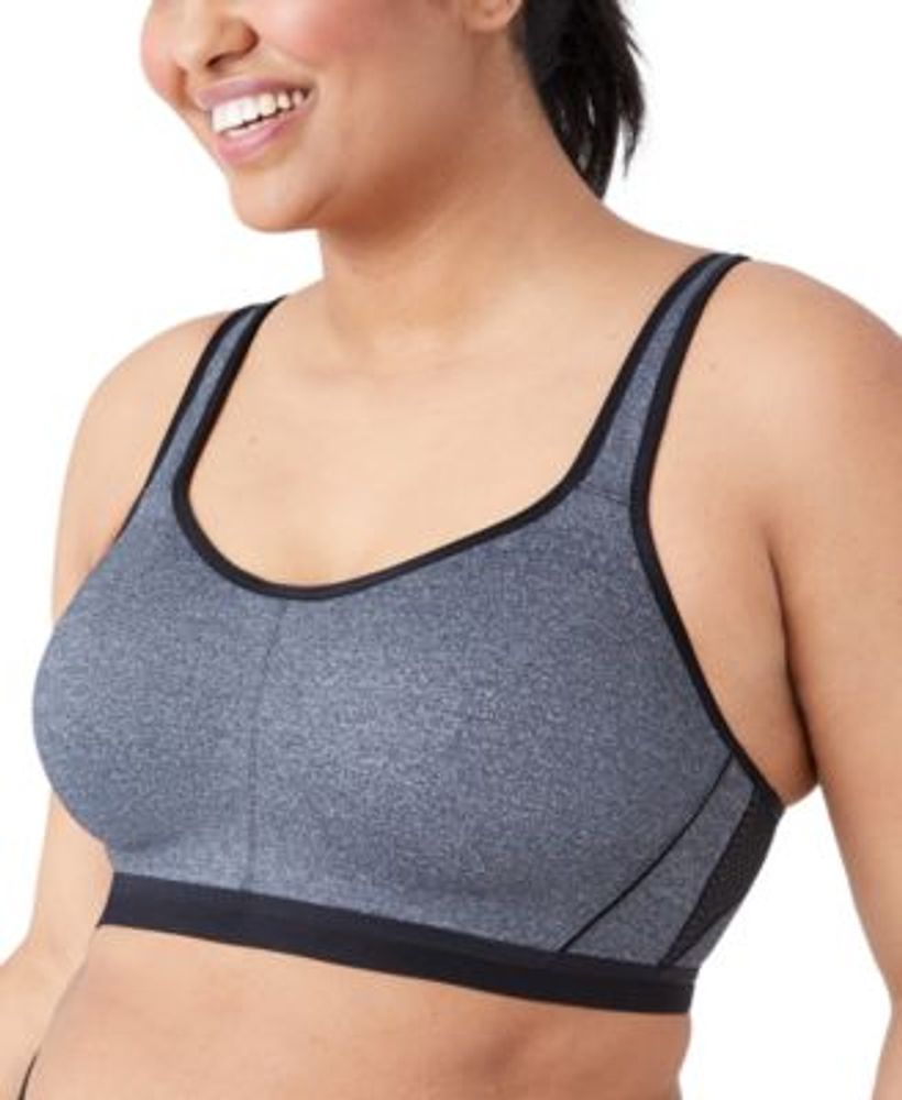 Wacoal U'Sport Breathable Mesh-Panel Sports Bra 855229 - Macy's