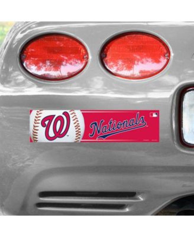 Lids WinCraft Washington Nationals 4 x 4 Color Perfect Cut Decal - Navy  Blue/Red