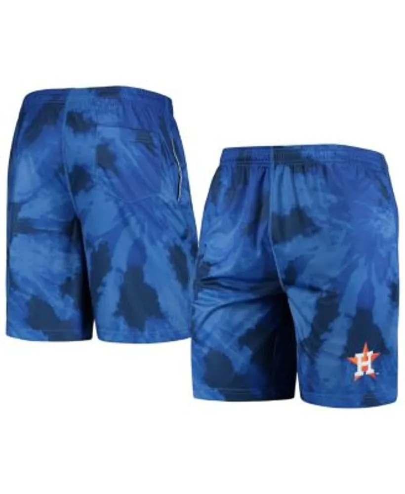 FOCO Men's Navy Houston Astros Tie-Dye Training Shorts