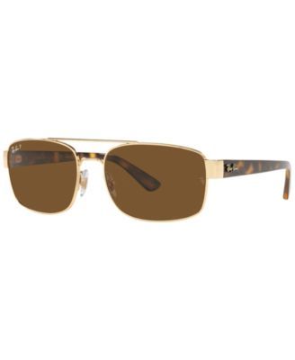 Men's Polarized Sunglasses, RB3687 58