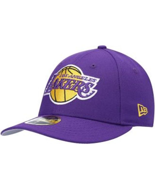 Men's New Era Purple Los Angeles Lakers Vice 59FIFTY Fitted Hat