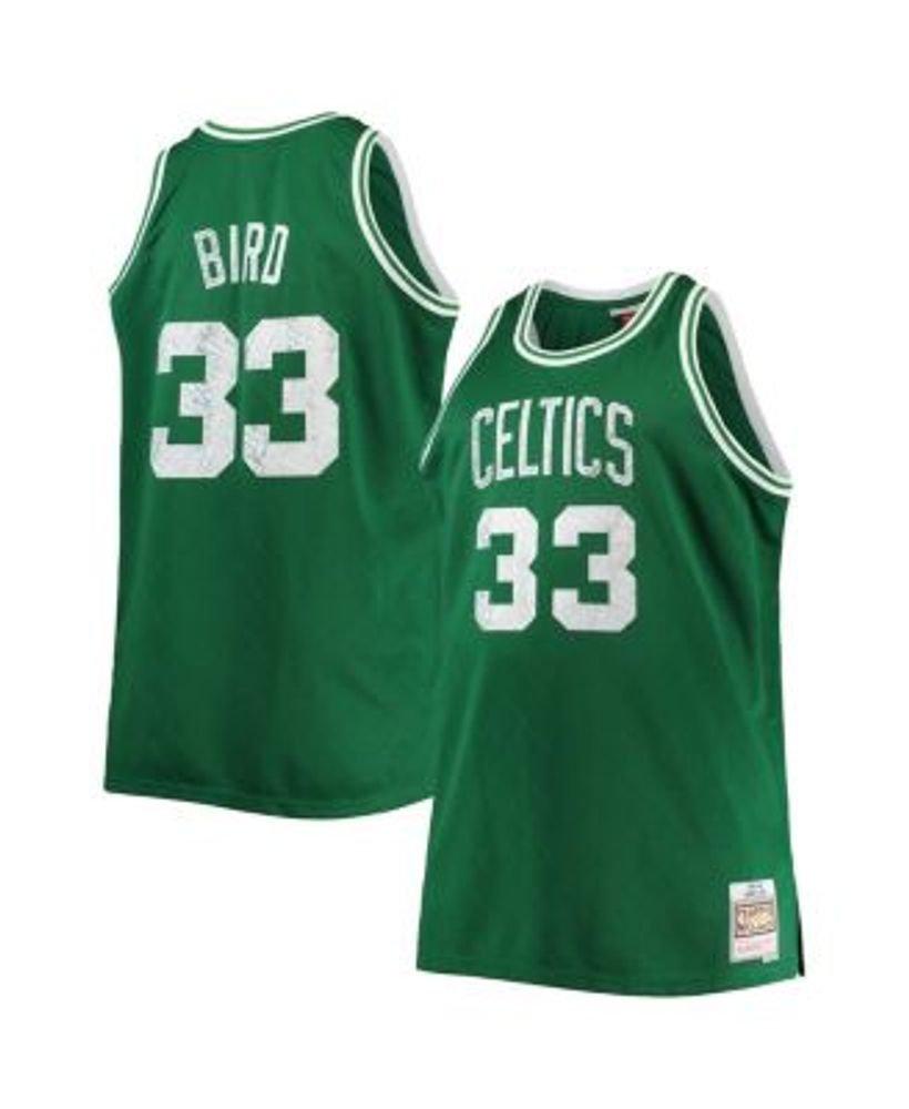 Larry Bird Boston Celtics Mitchell & Ness White Out Swingman Jersey
