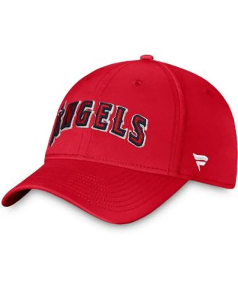 Lids California Angels Fanatics Branded Cooperstown Collection Core Flex Hat  - Gray